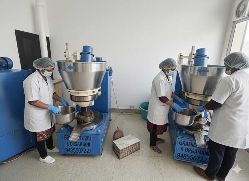 Cold-Pressed the Traditional Way